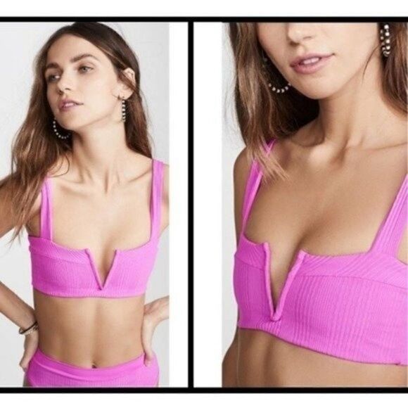 LSpace Fuchsia LeeLee top L Veronica bottom S BoxA - Picture 3 of 11